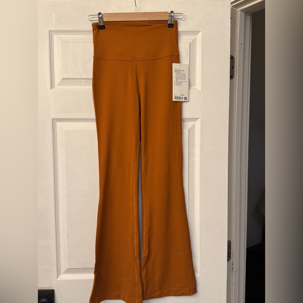 NWT lululemon SHR align groove pant flare in butternut